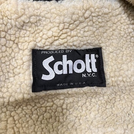 【USED】90'S BAD BOY × SCHOTT B-3 JACKET
