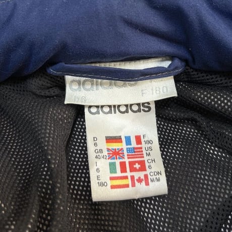 【USED】90'S ADIDAS PULL-OVER RAIN JACKET