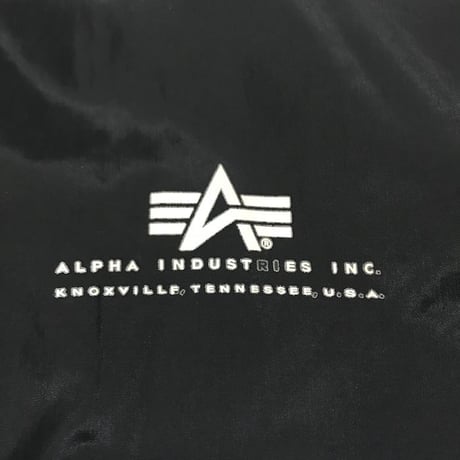 【USED】00'S ALPHA COACH JACKET BLACK