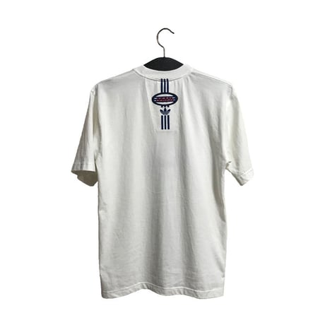 【USED】90'S  ADIDAS 3-STRIPE & TREFOIL T-SHIRT