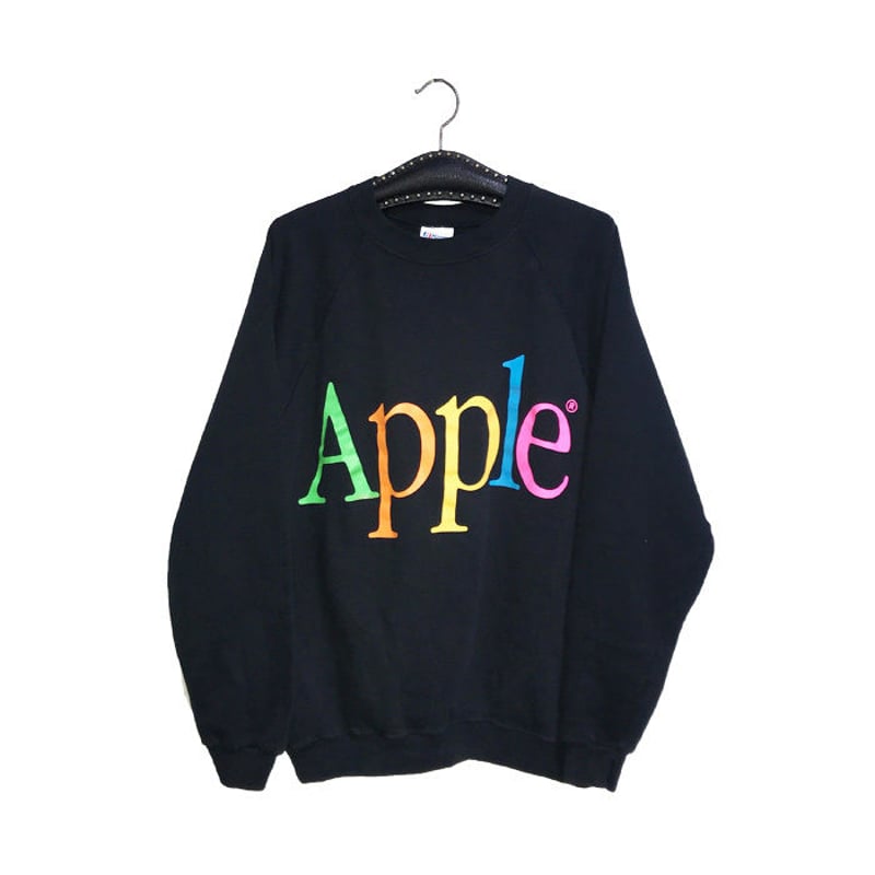USED】80'S-90'S APPLE LOGO SWEATSHIRT USED】80'S-90'S APPLE LOGO SWEATSHIRT