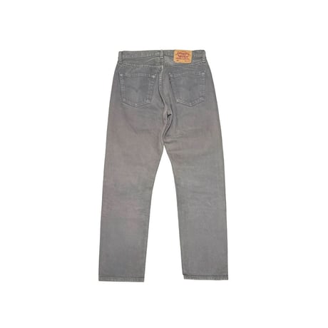 【USED】90's-00's Euro Levi’s 501 Grey Fade Denim Pants
