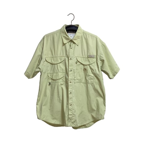 【USED】90'S COLUMBIA PFG FISHING S/S SHIRT