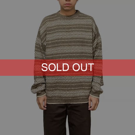 【USED】90'S BILL BLASS KNIT SWEATER