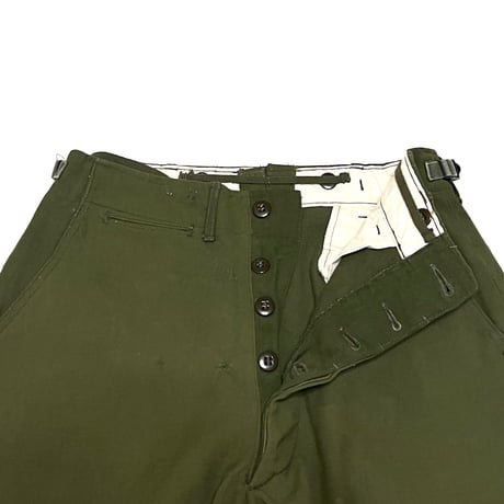 【USED】50's-60's US ARMY M51 WOOL TROUSERS