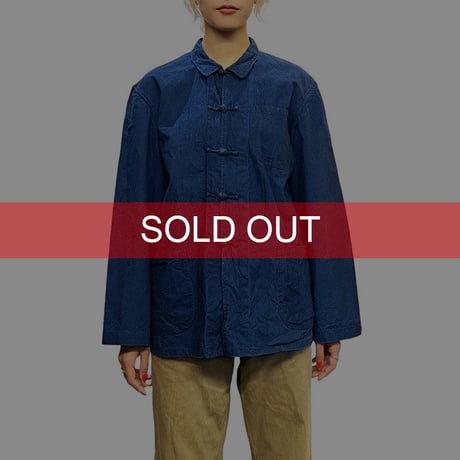 【USED】70'S FRENCH CHINA SHIRT JACKET