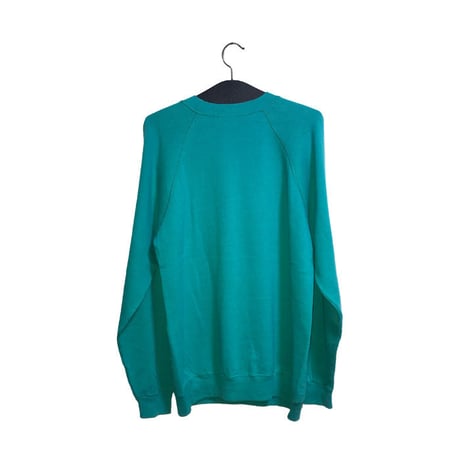 【USED】80'S-90'S APPLE LOGO SWEATSHIRT EMERALD GREEN
