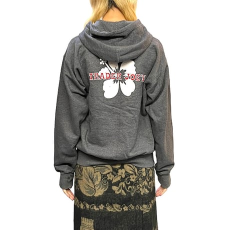 【USED】TRADER JOE'S ZIP HOODIE