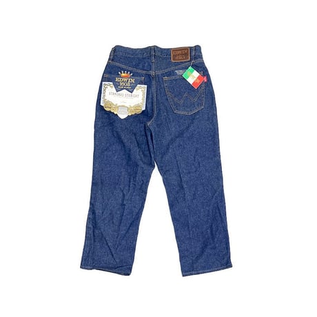 【DEAD STOCK】80'S-90'S EDWIN DENIM PANTS MADE IN ITALY