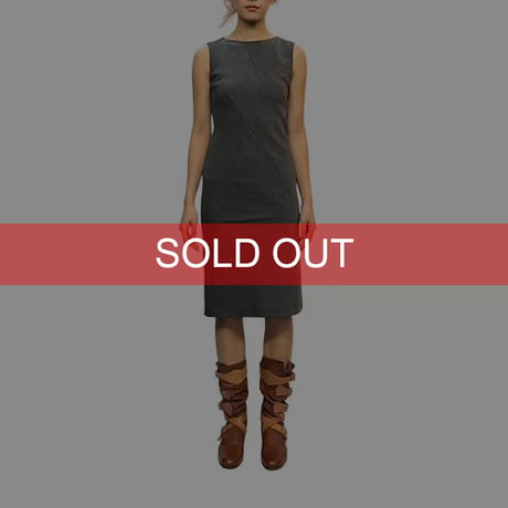 【USED】90's-00's PHILOSOPHY di ALBERTA FERETTI SLEEVELESS TIGHT DRESS