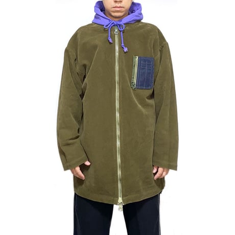 【DEAD STOCK】90'S MAHARISHI 3-WAY FISH TAIL HOODED COAT NAVY