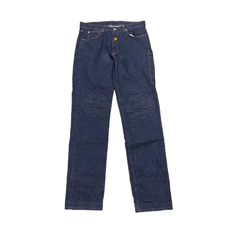 【USED】90'S W.&L.T. MECHANICAL DENIM TROUSERS