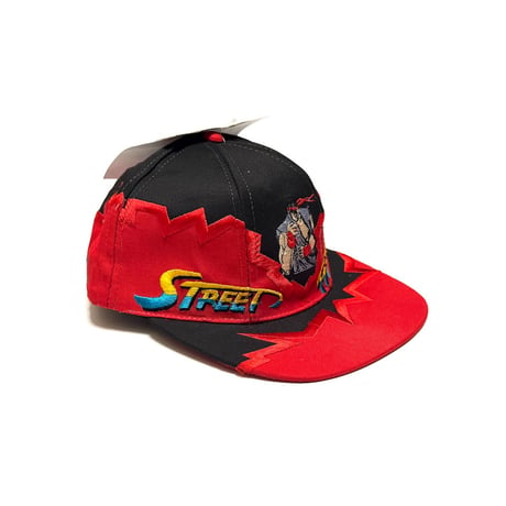 【DEAD STOCK】1996 VEGA × Street Fighter II “Ryu”③ Snapback Cap Made for Italy