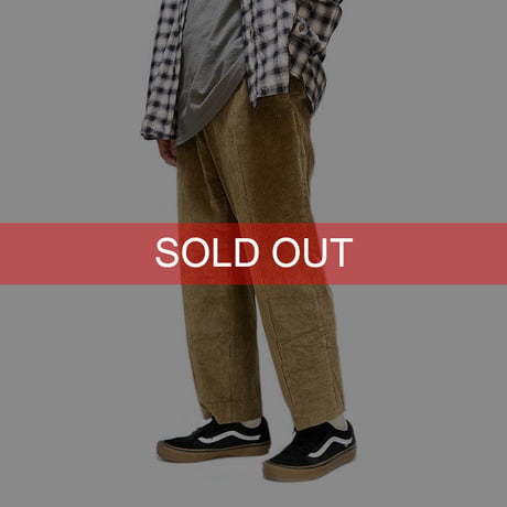 【USED】90'S-00'S WIDE WALE CROPPED CORDUROY PANTS