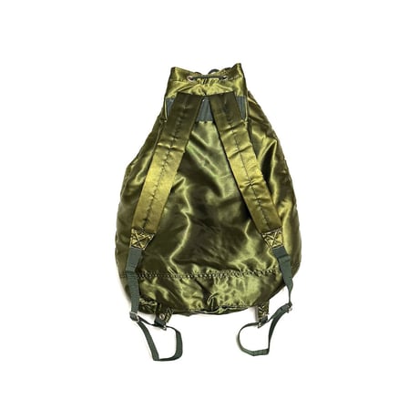 【USED】00's Dr. Martens Satin Nylon Drawstring Duffle Backpack