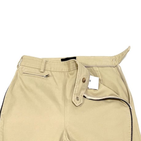 【USED】00'S D&G DOLCE & GABBANA COTTON BIKER PANTS
