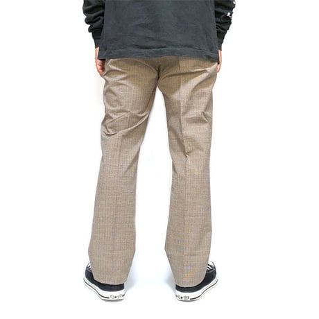 【USED】00'S MIU MIU SLIM CHECK TROUSERS