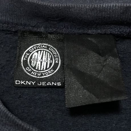 【USED】90'S  DKNY JEANS OLD SWEATSHIRT