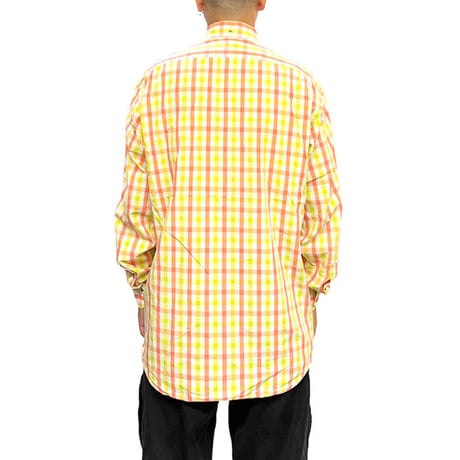 【USED】80'S-90'S THIERRY MUGLER SNAP BUTTON CHECKED SHIRT