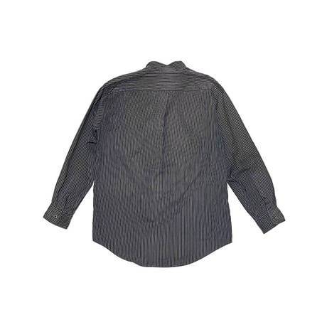 【USED】90's ISSEY MIYAKE im product STRIPE STAND COLLAR SHIRT