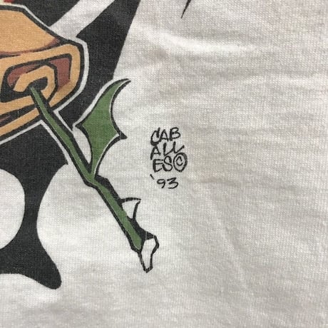 【USED】90'S  BAD BOY CLUB T-SHIRT