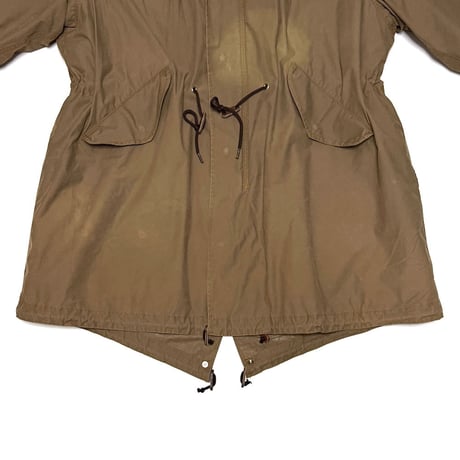 【USED】90's ARMANI JEANS M-51 Type Fishtail Parka Brown Made in Italy