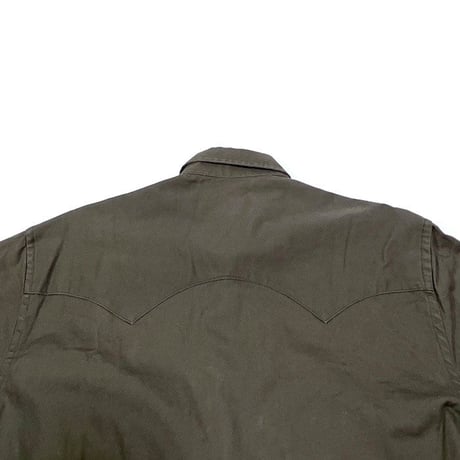 【USED】90'S SUPREME WESTERN SHIRT MADE IN U.S.A.