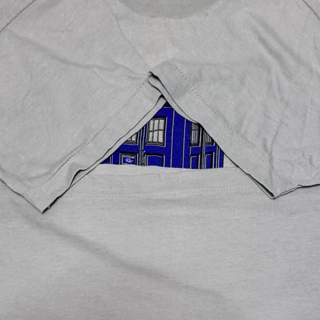 【USED】80's LONDON POLICE BOX T-SHIRT