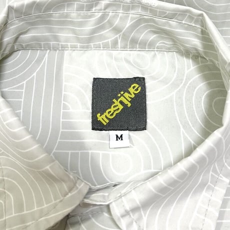 【USED】90'S-00'S FRESHJIVE POLY S/S SHIRT