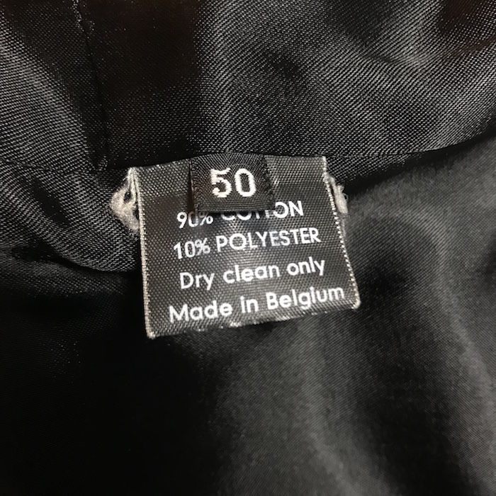 RAF SIMONS 1998AW コーデュロイ ライダース コート RAF SIMONS 98AW ライダースコート 初期 ジップコートジャケット