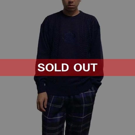 【USED】90'S BURBERRYS KNIT SWEATER