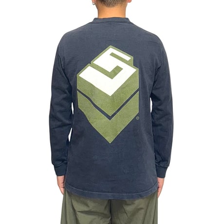 【USED】90's-00's STUSSY × Wtaps "LttlVngrd" L/S T-SHIRT