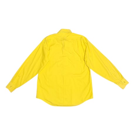 【USED】90's agnès b. homme Yellow Long-Sleeve Shirt Made in France