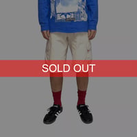 【USED】00's Timberland CARGO SHORTS OFF WHITE