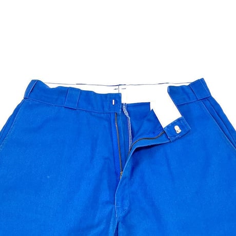 【USED】00'S DICKIES WORK SHORTS BLUE