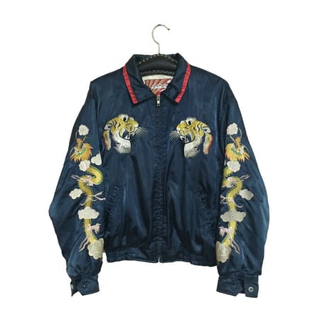 【USED】90'S VINTAGE HOUSTON SOUVENIR JACKET