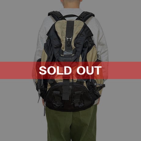 【USED】00'S OAKLEY MULTI POCKET BACKPACK