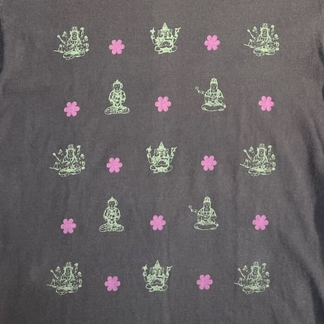 【USED】90'S MOJOWARE HINDU GODS L/S T-SHIRT