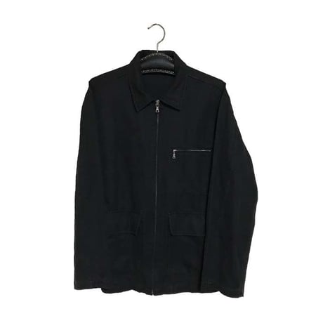 【USED】90'S DKNY COVERALL BLACK