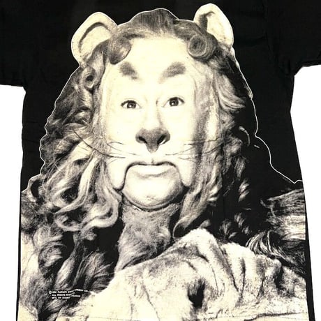【USED】90'S Stanley Desantis Wizard of Oz Cowardly Lion T-SHIRT