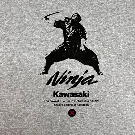 【USED】90's-00's Kawasaki Ninja "疾風迅雷" T-SHIRT