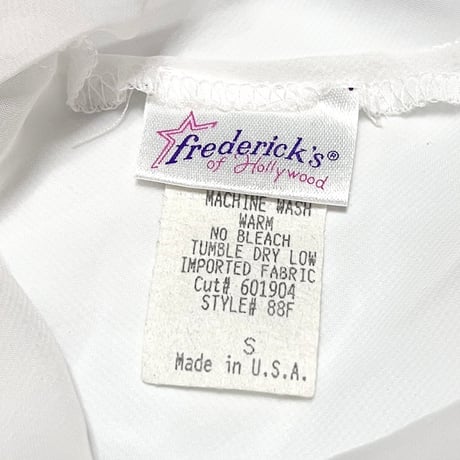 【USED】90's Frederick's Of Hollywood SLIP MINI DRESS