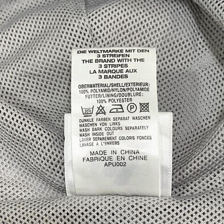 【USED】00'S ADIDAS MINIMAL TECH NYLON PULLOVER