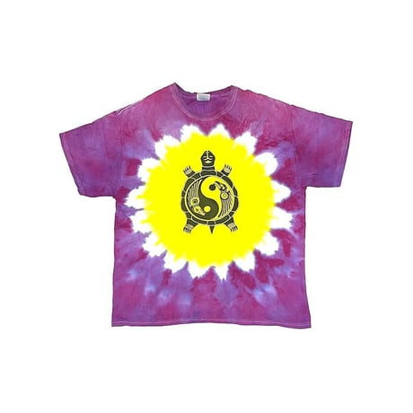 【USED】90'S-00'S Berkeley YING YOUNG TURTLE TYEDIE T-SHIRT