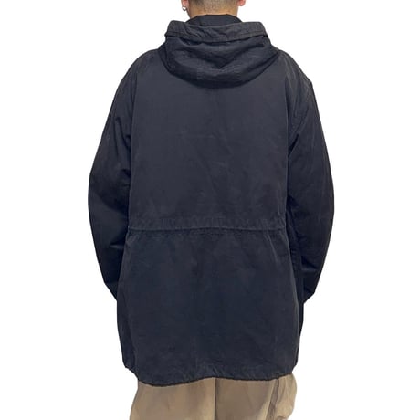 【USED】90's Giorgio Armani Reworked M-51 Style Mid-Length Coat Navy