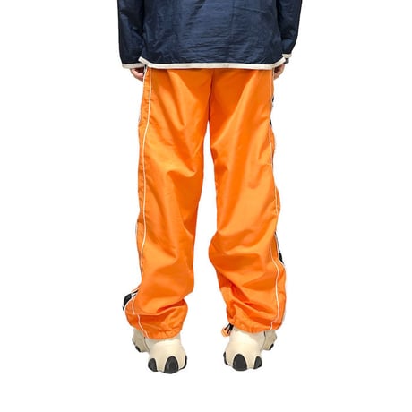 【USED】90'S-00'S KAPPA POLY TRACK PANTS ORANGE