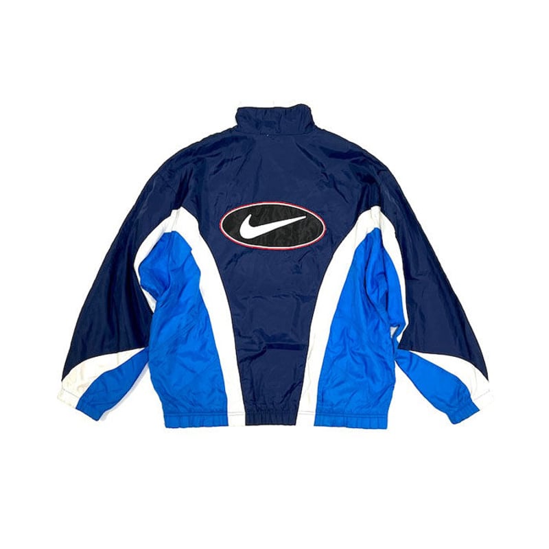 USED】90'S NIKE OVAL LOGO NYLON JACKET | KONBINI USED】90'S NIKE OVAL LOGO NYLON JACKET | KONBINI