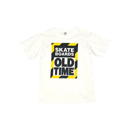 【USED】00's SKATE BOARDS OLD TIME T-SHIRT