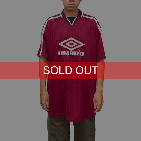 【USED】90'S OLD UMBRO OVERSIZED FOOTBALL SHIRT