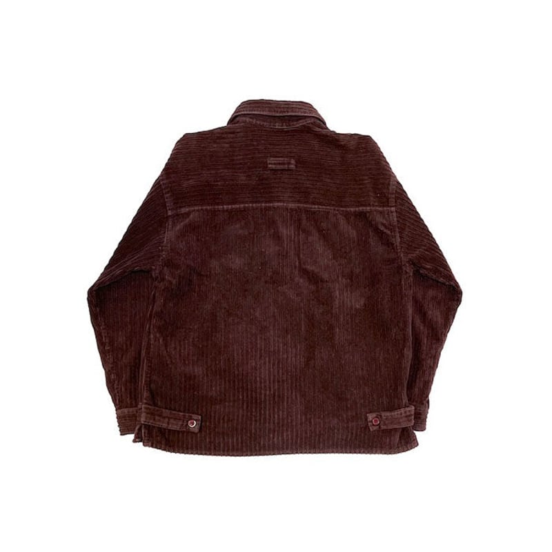 ジャケット・アウター 90s EURO label wide-wale corduroy jacket USED】90'S AIR WALK WIDE WALE CORDUROY ZIP JACK